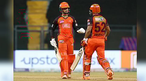 Abhishek Sharma and Rahul Tripathi