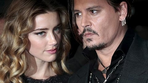 Amber Heard with Johnny Depp