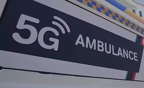 The custom-designed 5G Connected Ambulance is equipped with the latest medical equipment