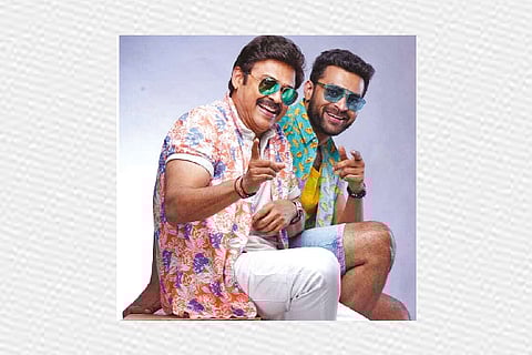 Venkatesh Daggubati and Varun Tej