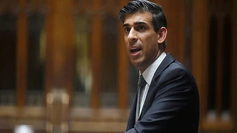 UK minister Rishi Sunak