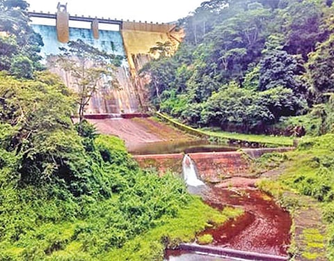 File pic of Siruvani dam