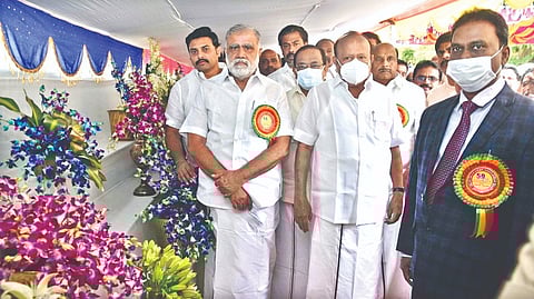 Ministers inaugurating the 10-day Kodai Vizha in Kodaikanal on Tuesday