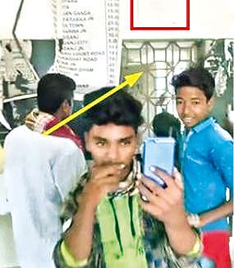 Screengrab from the video