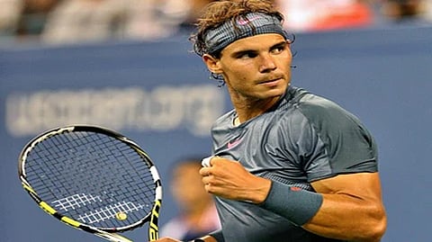 Spanish tennis player Rafael Nadal