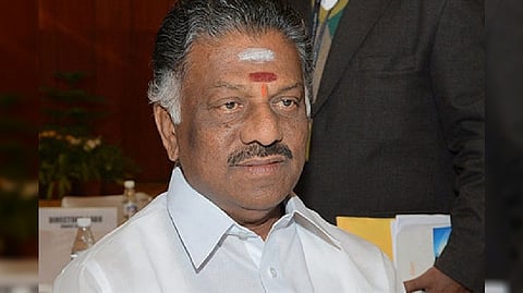 AIADMK coordinator and former chief minister O Panneerselvam