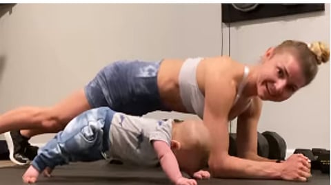 Screengrab from the video