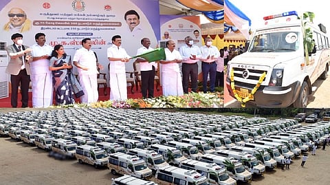 Stalin inaugurated 256 mobile hospitals at a cost of Rs 46 crore