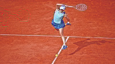 Tennis player Iga Swiatek