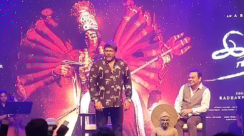 The heated moment during the event