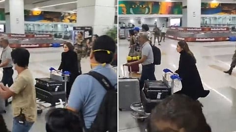 Screen grab from the video