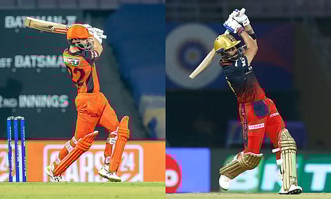 Kane Williamson and Virat Kohli