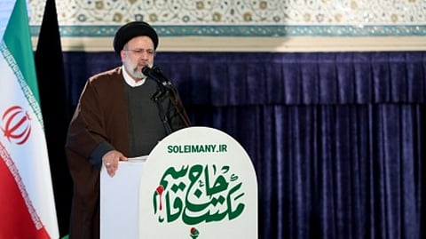 Iranian President Ebrahim Raisi