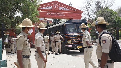 ‘Hanuman Chalisa vs Azaan’: K’taka police on high alert