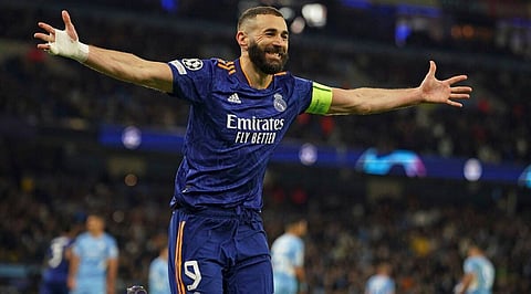 Real Madrid's Karim Benzema