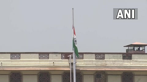 National Flag flown at half-mast as the Government of India observes one day?s state mourning as a mark of respect to UAE's President Sheikh Khalifa bin Zayed Al-Nahyan