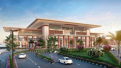 Graphical view of Egmore Railway station