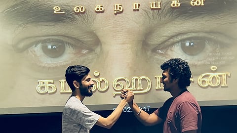 Director Lokesh Kanagaraj with Anirudh