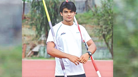 Javelin thrower Neeraj Chopra