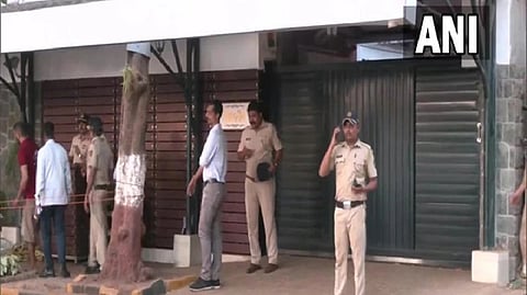 Police deployment outside MNS chief Raj Thackeray's residence