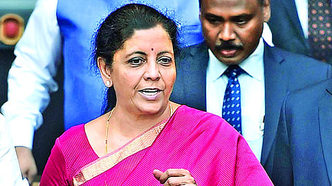 Finance Minister Nirmala Sitharaman