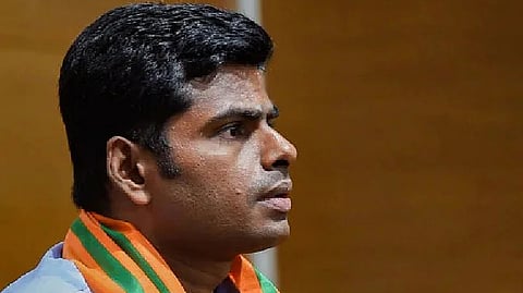 Tamil Nadu BJP president K Annamalai