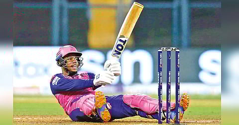 Rajasthan Royals batter Shimron Hetmyer