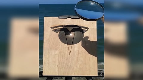 Screengrab from the video