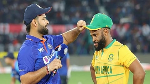 Rishabh Pant and Temba Bavuma