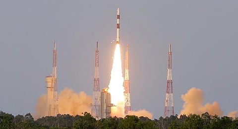PSLV-C53/DS-EO and 2 other co-passenger satellites launched from the 2nd Launch Pad, SDSC-SHAR, Sriharikota