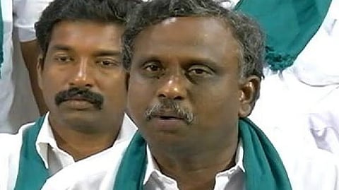PR Pandian, president of Coordination Committee of All Farmers Associations,