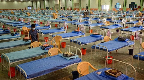 Beds being set for Covid patients