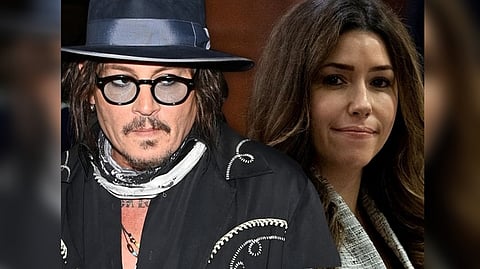 Johnny Depp and his attorney