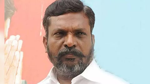 VCK president Thol Thirumavalavan