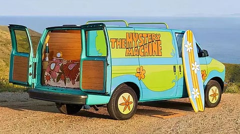 Mystery Machine van from Scooby-Doo