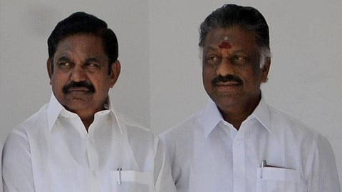 Edappadi K Palaniswami; O Panneerselvam