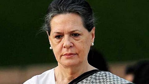 Congress president Sonia Gandhi