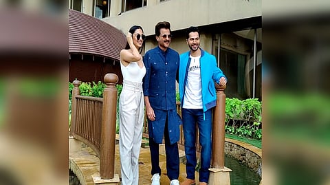 Varun Dhawan, Kiara Advani and Anil Kapoor