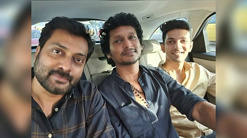Actor Narain, Lokesh Kanagaraj and Anirudh Ravichander