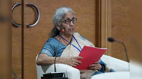 Finance Minister Nirmala Sitharaman