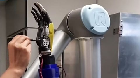 Electronic skin robot