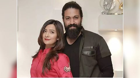 Radhika Pandit and Yash