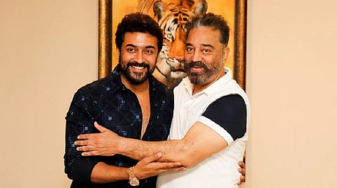 Actor Kamal Haasan and Suriya
