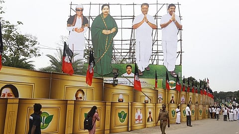 Decorations at the venue