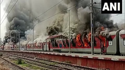 Railway station in Bihar's Lakhisarai district