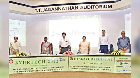 The ongoing event, called AYURTECH 2022-CME, will conclude on June 25.