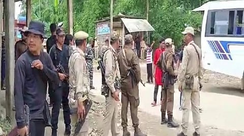 Security in Cachar district