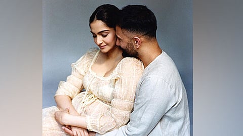 Sonam Kapoor and her husband Anand Ahuja