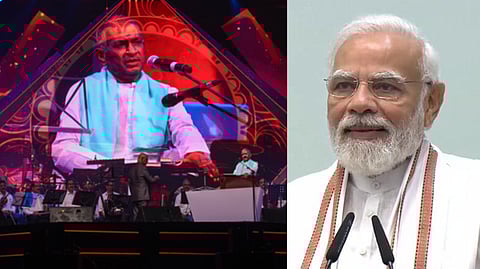 PM Modi and Ilaiyaraaja