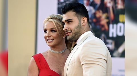 Britney Spears and Sam Asghari